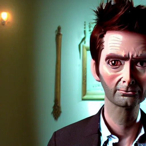 Image similar to david tennant claymation