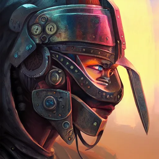 Image similar to cyberpunk viking helmet mask warrior goddess robot ninja fantasy, art gta 5 cover, official fanart behance hd artstation by jesper ejsing, by rhads, makoto shinkai and lois van baarle, ilya kuvshinov, ossdraws