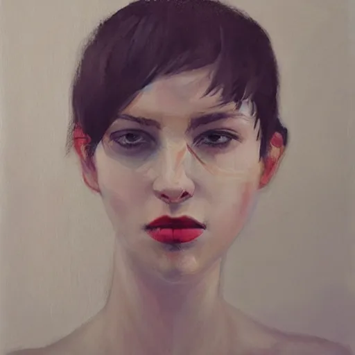 Image similar to portrait by Lou Ros