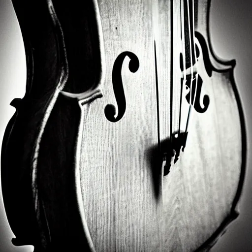 Prompt: “the back of a violin.”