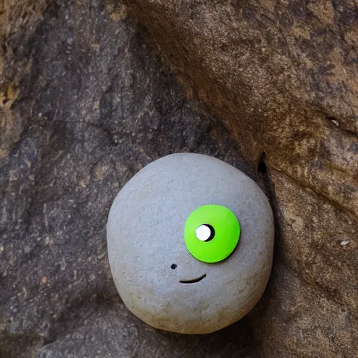 Nothing to see here just an angry rock with giant googly eyes and duct tape  eyebrows move along — Steemit