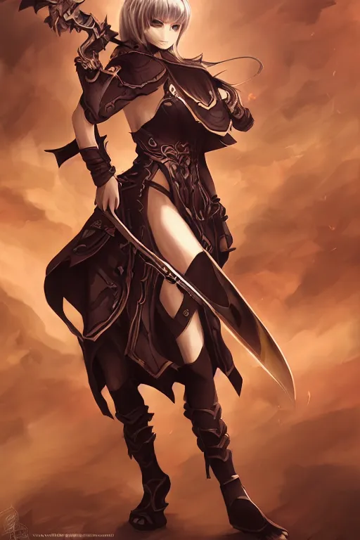 Image similar to female anthro dragon warrior wielding a demon scythe in the style of Artgerm, WLOP, Rossdraws, trending on artstation, pixiv, Deviantart, HD, golden ratio, rule of thirds