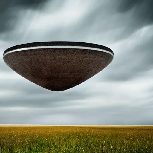 Image similar to huge mysterious ufo ignoring the laws of physics over a natural scene. entries in the 2 0 2 0 sony world photography awards.