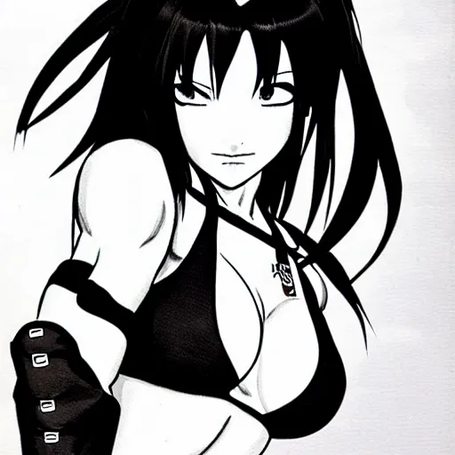 Image similar to tifa lockheart by masamune shirow