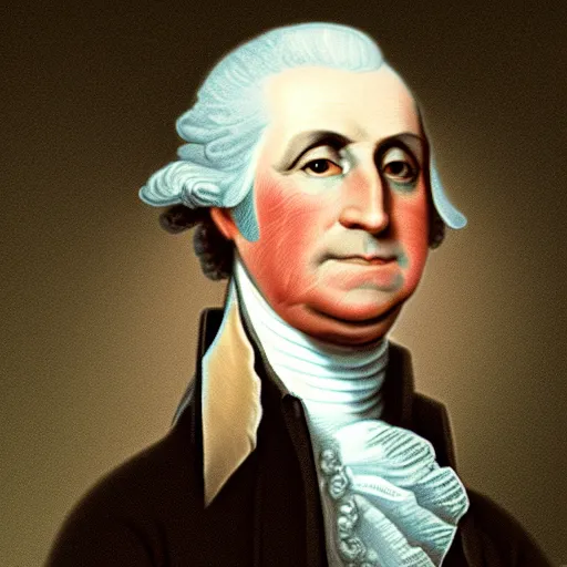 Prompt: a sharply detailed, focus-stacked, microscopic close-up of George Washington crossed with a mosquito