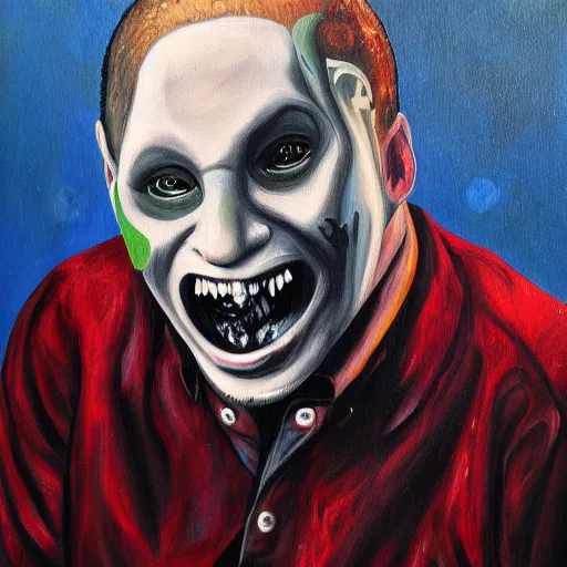 Prompt: Corey Taylor as renessance painting