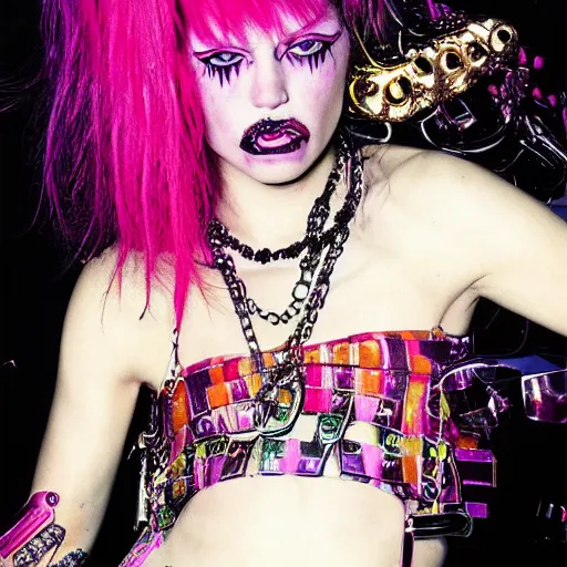 Image similar to Punk girl by David LaChapelle