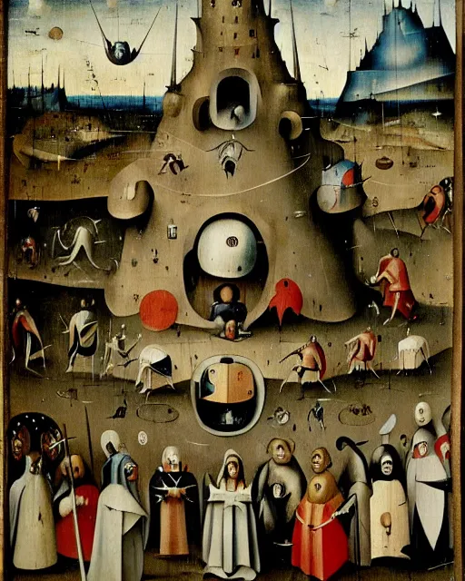 Prompt: hieronymus bosch's transformers