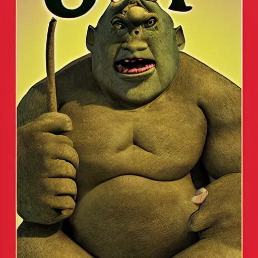 Image similar to book cover of a ogre story