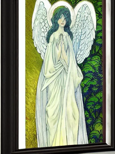 Image similar to angel by rebecca guay