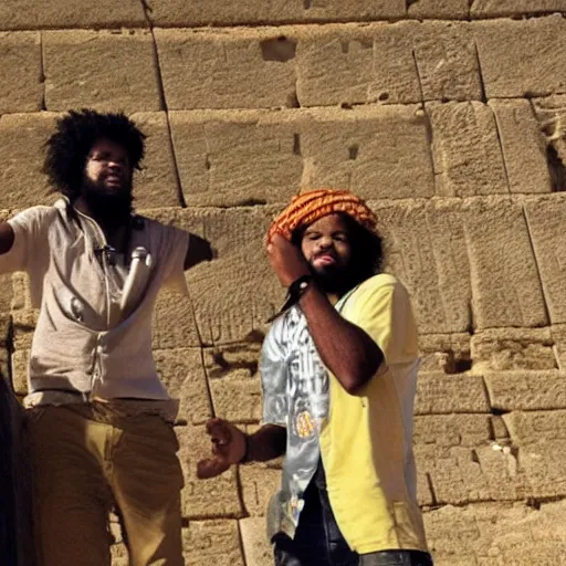 Image similar to Capital Steez Visiting the Great Pyramid of Ancient Egypt