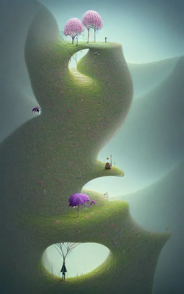 Prompt: always remember that you are absolutely unique. just like everyone else., gediminas pranckevicius,