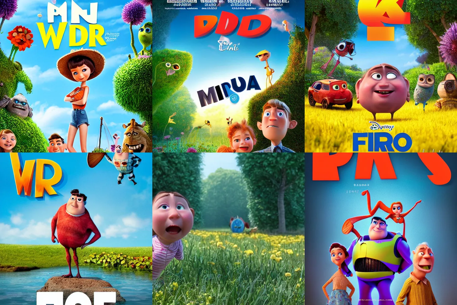 Prompt: Pixar's Midsommer (2019)