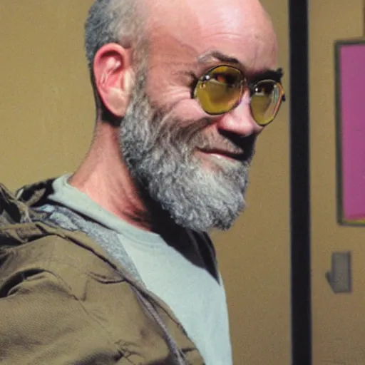 Image similar to cartoon michael stipe