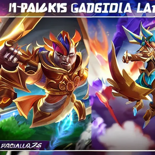 Image similar to mobile legends gatotkaca