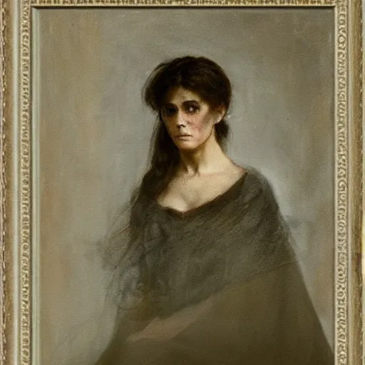 Image similar to ghost by alfred stevens