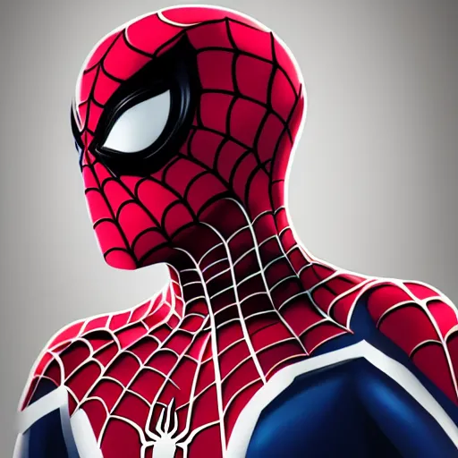 Image similar to concept art of spider - man with a sad expression holding his mask, dark lighting, portrait, illustration, cinematic, render, 4 k, art station, trending