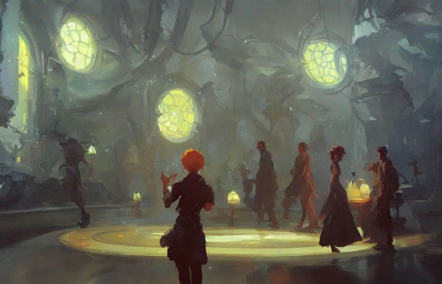 Image similar to greg manchess concept art of a the winding flower dimension, key visual, ambient lighting, highly detailed, digital painting, artstation, concept art, sharp focus, by makoto shinkai and akihiko yoshida and hidari and wlop and greg rutkowski