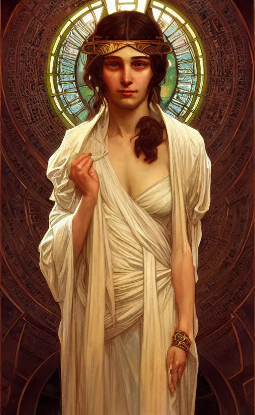 Prompt: (((((the personification of israel)))), highly detailed, digital painting, artstation, concept art, sharp focus, illustration, art by greg rutkowski and alphonse mucha
