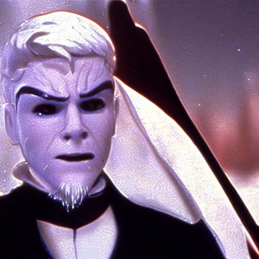 Image similar to a film still of jack frost in star wars 1 9 7 7 realistic, detailed, wearing suit