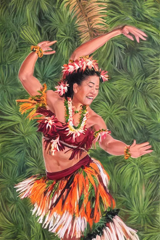 Image similar to female dancer aloha hula by kim taylor reece