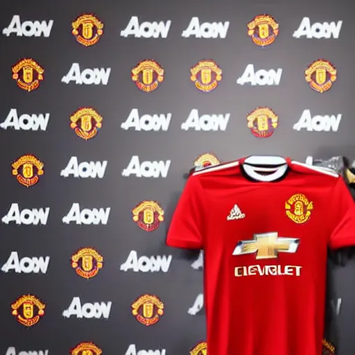 Prompt: BBC Sports photography of a Manchester United press conference introducing their new signing Master Chief