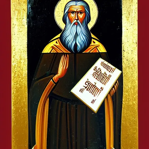 Image similar to Orthodox icon of St. Seraphim of Sarov