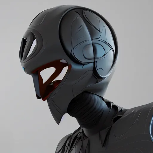 Image similar to vitaly bulgarov, a futuristic helmet, intricate details, 3 d render hard surface, beautiful, concept art