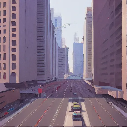 Prompt: avenida paulista painted by atey ghailan