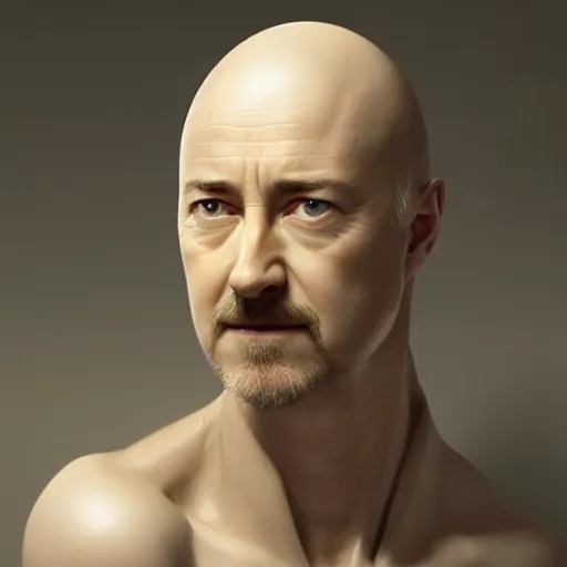 Image similar to an egg with the features of edward norton's face, just the face, beautiful eggshell texture, highly detailed, dramatic lighting, concept art by caravaggio and greg rutkowski and artgerm