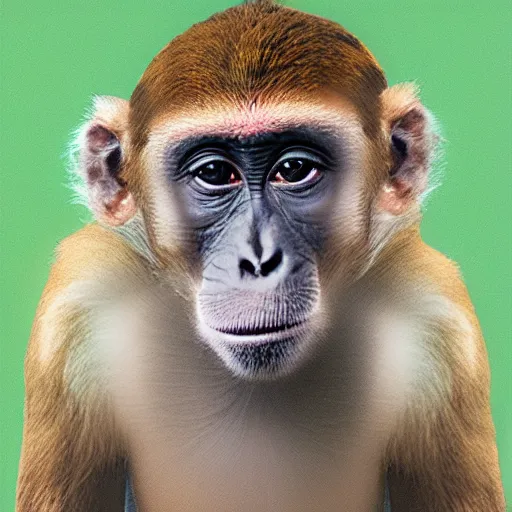 Image similar to monkey portrait