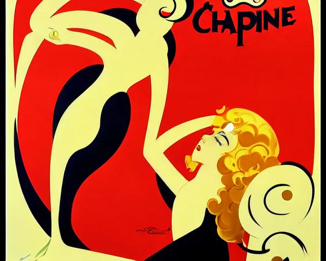 Image similar to vintage poster pur champagne. art nouveau, french, realistic, cheerful, art work by leonetto cappiello