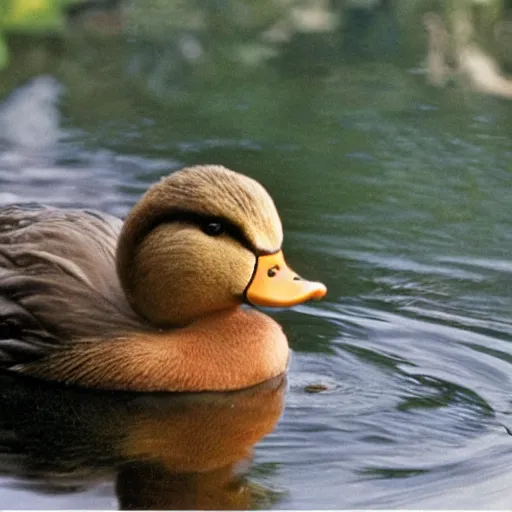 Image similar to danny devito as a realistic duck