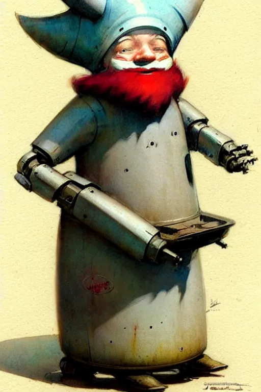 Image similar to ( ( ( ( ( 1 9 5 0 s robot knome. muted colors. ) ) ) ) ) by jean - baptiste monge!!!!!!!!!!!!!!!!!!!!!!!!!!!!!!