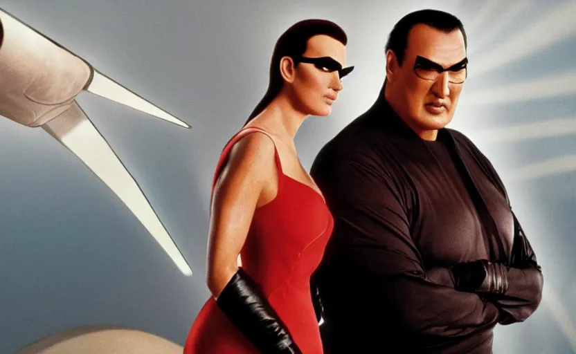 Image similar to steven seagal in The Incredibles