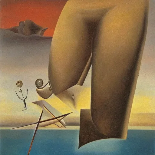 Image similar to concept art by salvador dali, oil on canvas