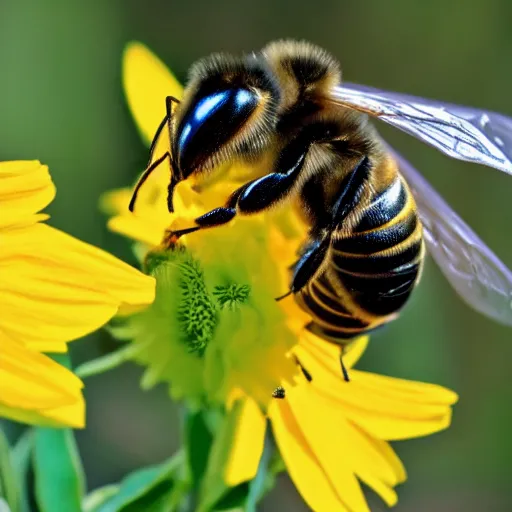 Image similar to action photo of bee as shark, from nature journal, 1 / 1 0 0 0 sec shutter, action photo, sigma 1 0 5 mm f 2. 8