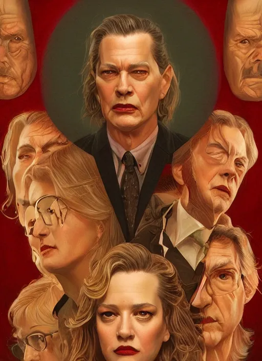 Prompt: twin peaks movie poster art, highly detailed, digital painting, artstation, concept art, smooth, sharp focus, illustration, artgerm, donato giancola, joseph christian leyendecker, wlop