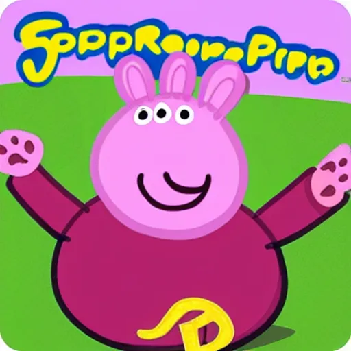 Image similar to superturbo peppa pig