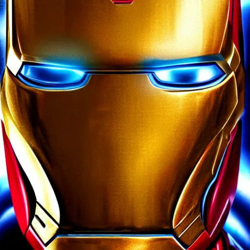 Prompt: photoshop art wallpaper photorealistic shockingly amazing portrait of Iron Man extremely detailed, made by wlop and maxwell boas