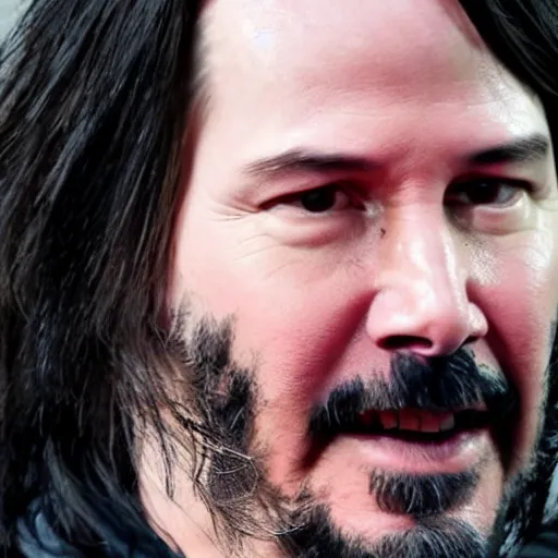 Prompt: keanu reeves in sons of anarchy 4 k detailed