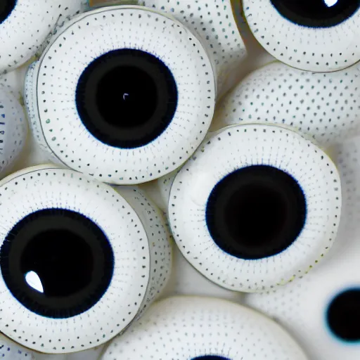 Prompt: googly eyes on a white background