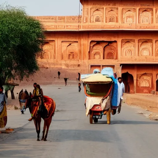 Image similar to photo of Rajasthan India Mysterious Morning Travel