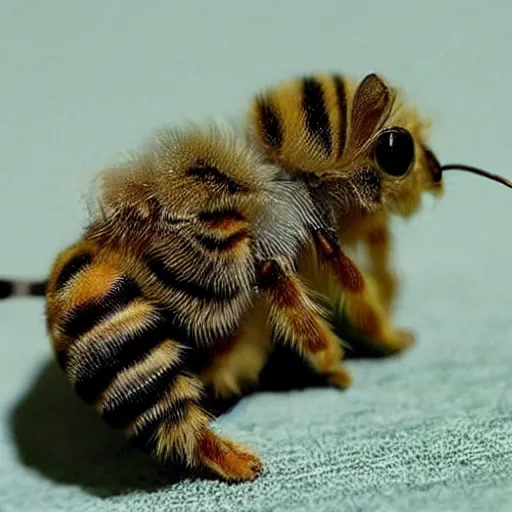 Image similar to photo of world ’ s smallest cat the size of a honeybee