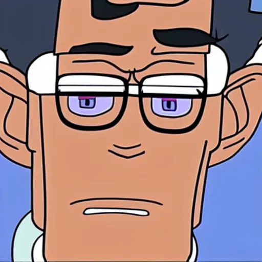 Image similar to hank hill from king of the hill mixed with rick sanchez from rick and morty