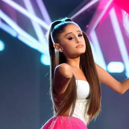 Prompt: Ariana Grande. 8K resolution. award winning photography,