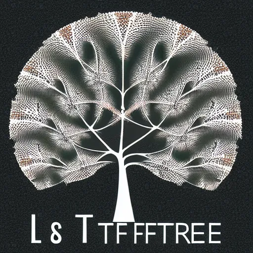 Image similar to L-tree fractal poster