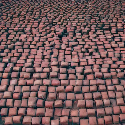 Prompt: a million beating hearts, behind brick and cold steel piping, fighting for the top, fighting for the room to breathe, bench park sleepers lie, cold blanket, bedless babies