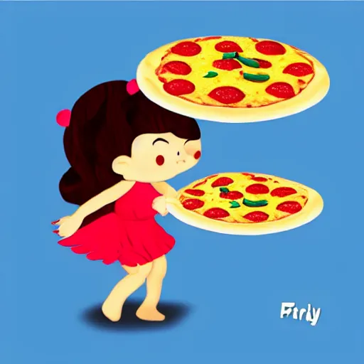 Image similar to !dream pizza fairy,