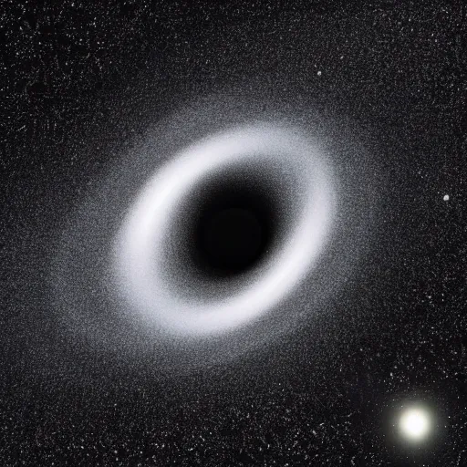 Image similar to a photo of gargantua black hole